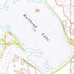 United States Geological Survey Wilmot, SD-MN (1971, 24000-Scale) digital map