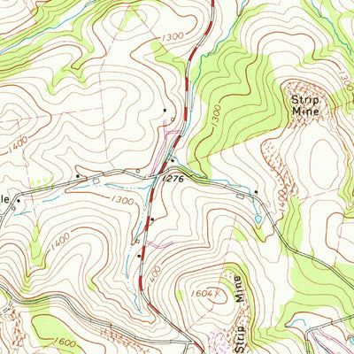 United States Geological Survey Wilpen, PA (1964, 24000-Scale) digital map