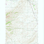 United States Geological Survey Wilsall, MT (1951, 24000-Scale) digital map