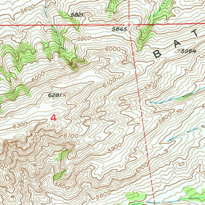 United States Geological Survey Wilsall, MT (1951, 24000-Scale) digital map