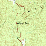 United States Geological Survey Wilscot, GA (1946, 24000-Scale) digital map
