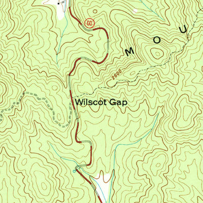 United States Geological Survey Wilscot, GA (1946, 24000-Scale) digital map