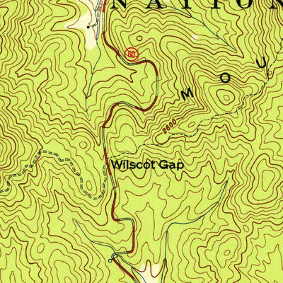 United States Geological Survey Wilscot, GA (1947, 24000-Scale) digital map