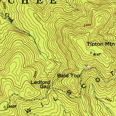 United States Geological Survey Wilscot, GA (1947, 24000-Scale) digital map