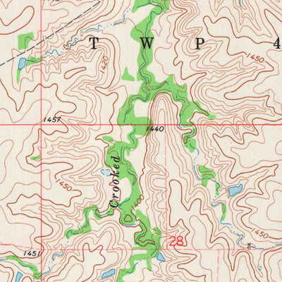 United States Geological Survey Wilsey, KS (1972, 24000-Scale) digital map