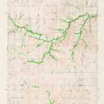 United States Geological Survey Wilsey SE, KS (1972, 24000-Scale) digital map