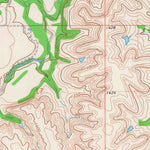 United States Geological Survey Wilsey SE, KS (1972, 24000-Scale) digital map