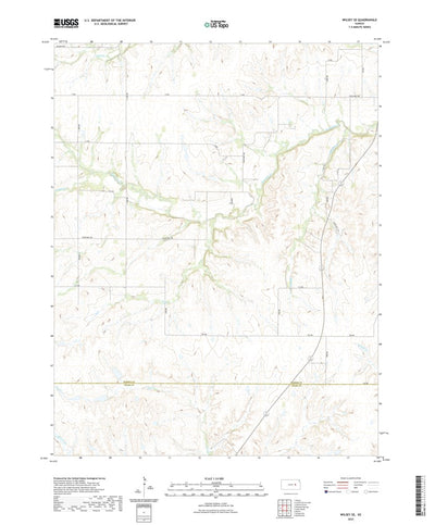 United States Geological Survey Wilsey SE, KS (2022, 24000-Scale) digital map