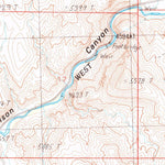 United States Geological Survey Wilson Canyon, NV (1986, 24000-Scale) digital map