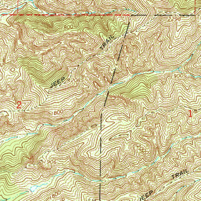 United States Geological Survey Wilson Corner, CA (1966, 24000-Scale) digital map