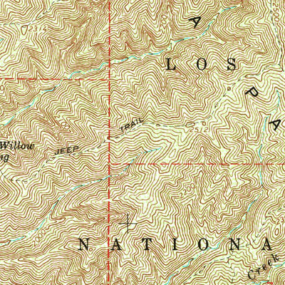 United States Geological Survey Wilson Corner, CA (1966, 24000-Scale) digital map