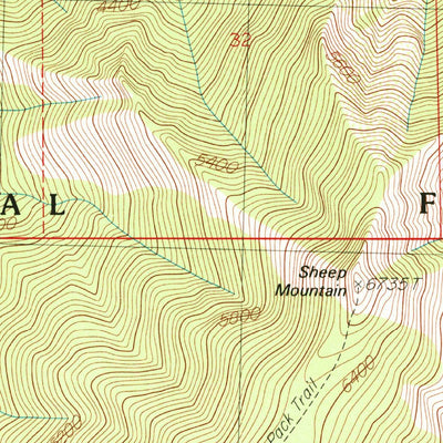 United States Geological Survey Wilson Gulch, MT (1988, 24000-Scale) digital map