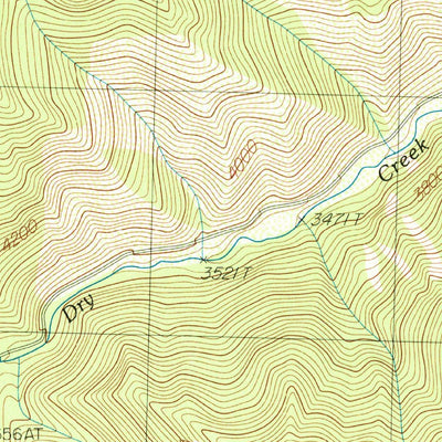 United States Geological Survey Wilson Gulch, MT (1988, 24000-Scale) digital map
