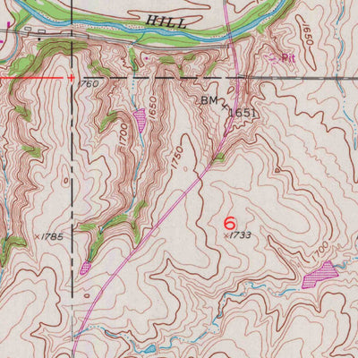 United States Geological Survey Wilson, KS (1956, 24000-Scale) digital map