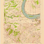 United States Geological Survey Wilson, KY-IN (1952, 24000-Scale) digital map