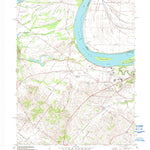 United States Geological Survey Wilson, KY-IN (1981, 24000-Scale) digital map