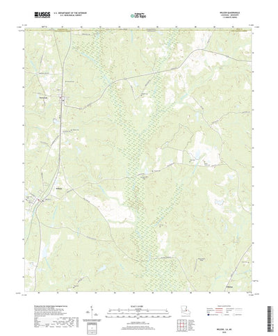 United States Geological Survey Wilson, LA (2020, 24000-Scale) digital map