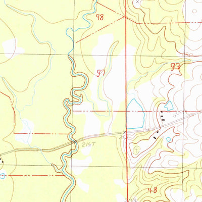 United States Geological Survey Wilson, LA-MS (1985, 24000-Scale) digital map