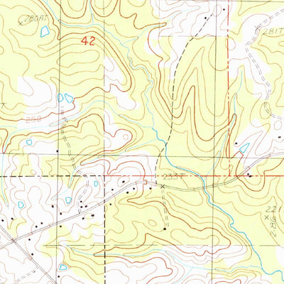 United States Geological Survey Wilson, LA-MS (1985, 24000-Scale) digital map