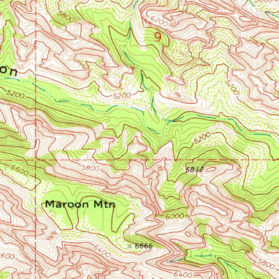 United States Geological Survey Wilson Mountain, AZ (1969, 24000-Scale) digital map
