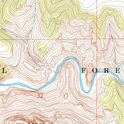 United States Geological Survey Wilson Mountain, NM (1965, 24000-Scale) digital map