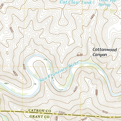 United States Geological Survey Wilson Mountain, NM (2020, 24000-Scale) digital map