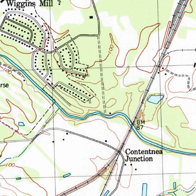 United States Geological Survey Wilson, NC (1998, 24000-Scale) digital map