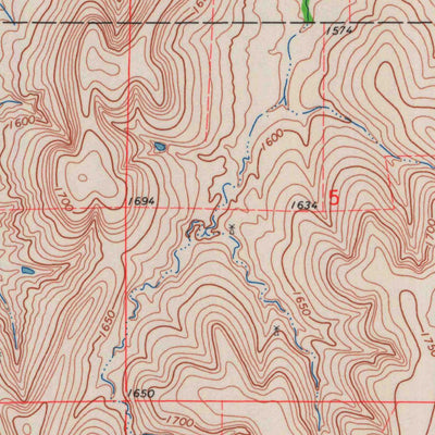 United States Geological Survey Wilson NE, KS (1964, 24000-Scale) digital map