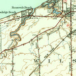 United States Geological Survey Wilson, NY (1948, 62500-Scale) digital map