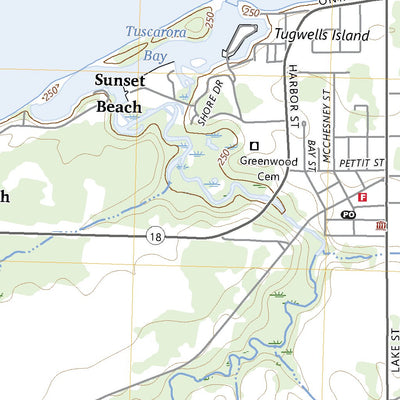 United States Geological Survey Wilson, NY (2023, 24000-Scale) digital map
