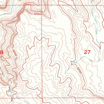 United States Geological Survey Wilson Peak, ID (1957, 24000-Scale) digital map