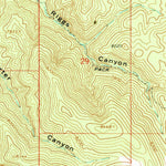 United States Geological Survey Wilson Peak, UT (1966, 24000-Scale) digital map