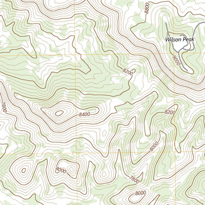 United States Geological Survey Wilson Peak, UT (2023, 24000-Scale) digital map