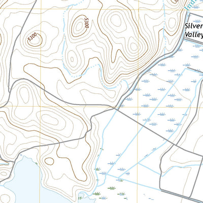 United States Geological Survey Wilson Reservoir, NV (2018, 24000-Scale) digital map
