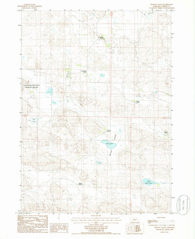 United States Geological Survey Wilson Valley, NE (1985, 24000-Scale) digital map