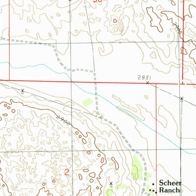 United States Geological Survey Wilson Valley, NE (1985, 24000-Scale) digital map