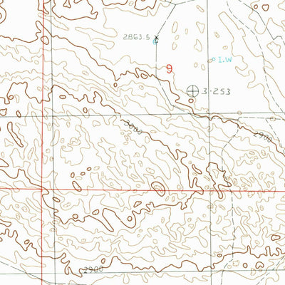 United States Geological Survey Wilson Valley, NE (1985, 24000-Scale) digital map