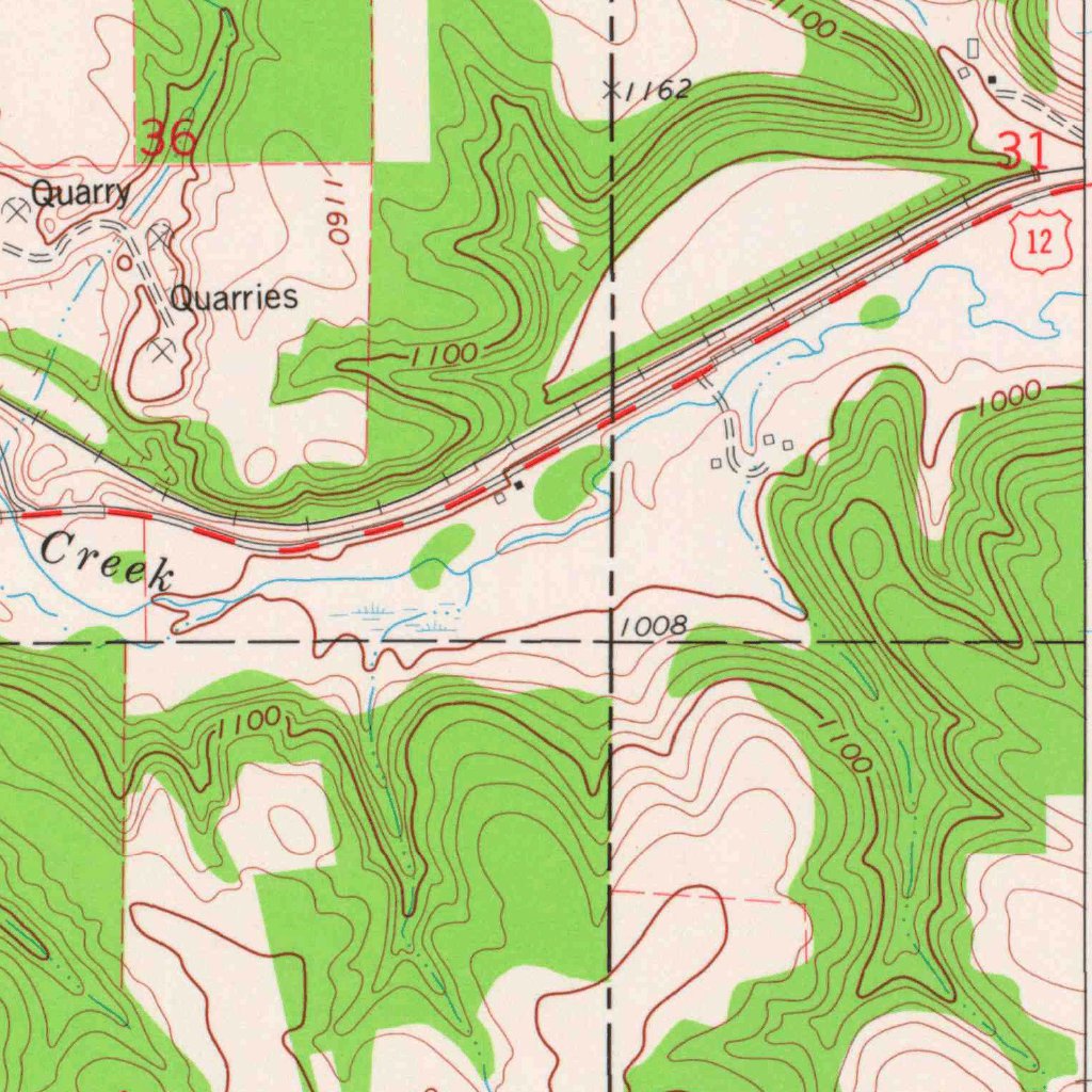 Wilson, WI (1974, 24000-Scale) Map by United States Geological Survey ...