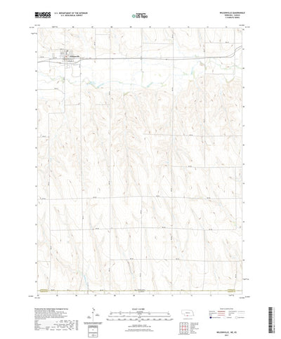 United States Geological Survey Wilsonville, NE (2021, 24000-Scale) digital map