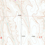 United States Geological Survey Wilsonville, NE-KS (1957, 24000-Scale) digital map
