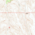United States Geological Survey Wilsonville, NE-KS (1957, 24000-Scale) digital map