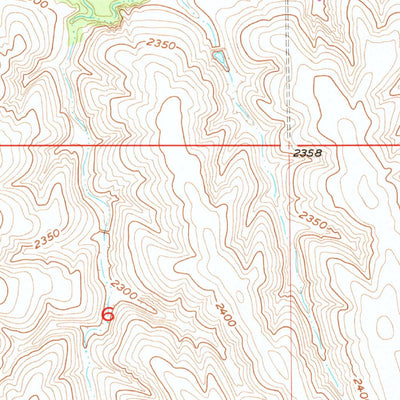 United States Geological Survey Wilsonville, NE-KS (1957, 24000-Scale) digital map