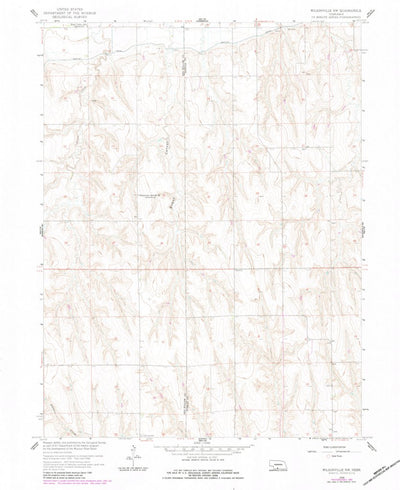 United States Geological Survey Wilsonville NW, NE (1958, 24000-Scale) digital map