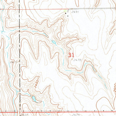 United States Geological Survey Wilsonville NW, NE (1958, 24000-Scale) digital map