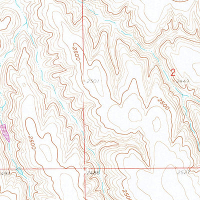 United States Geological Survey Wilsonville NW, NE (1958, 24000-Scale) digital map