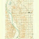 United States Geological Survey Wilton, ND (1950, 62500-Scale) digital map