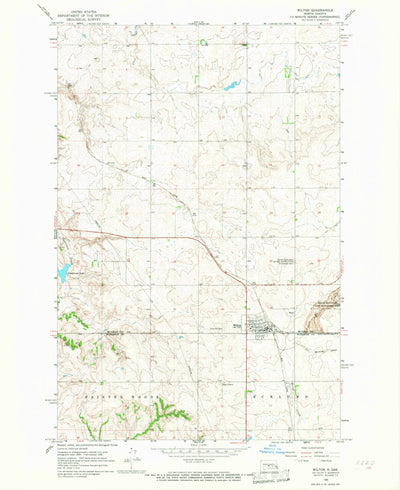 United States Geological Survey Wilton, ND (1966, 24000-Scale) digital map