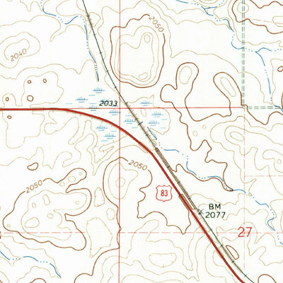 United States Geological Survey Wilton, ND (1966, 24000-Scale) digital map