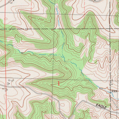 United States Geological Survey Wilton, WI (1983, 24000-Scale) digital map