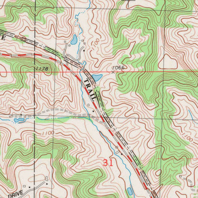 United States Geological Survey Wilton, WI (1983, 24000-Scale) digital map